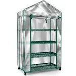 Home-Complete - 4-Tier - Mini Indoor Outdoor Portable Greenhouse