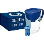 Everyday Elite Water Filter Pitcher with Smartlight Filter Change Indicator, Bpa