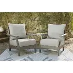 Ashley Visola Lounge Chair with Cushion (Set of 2)