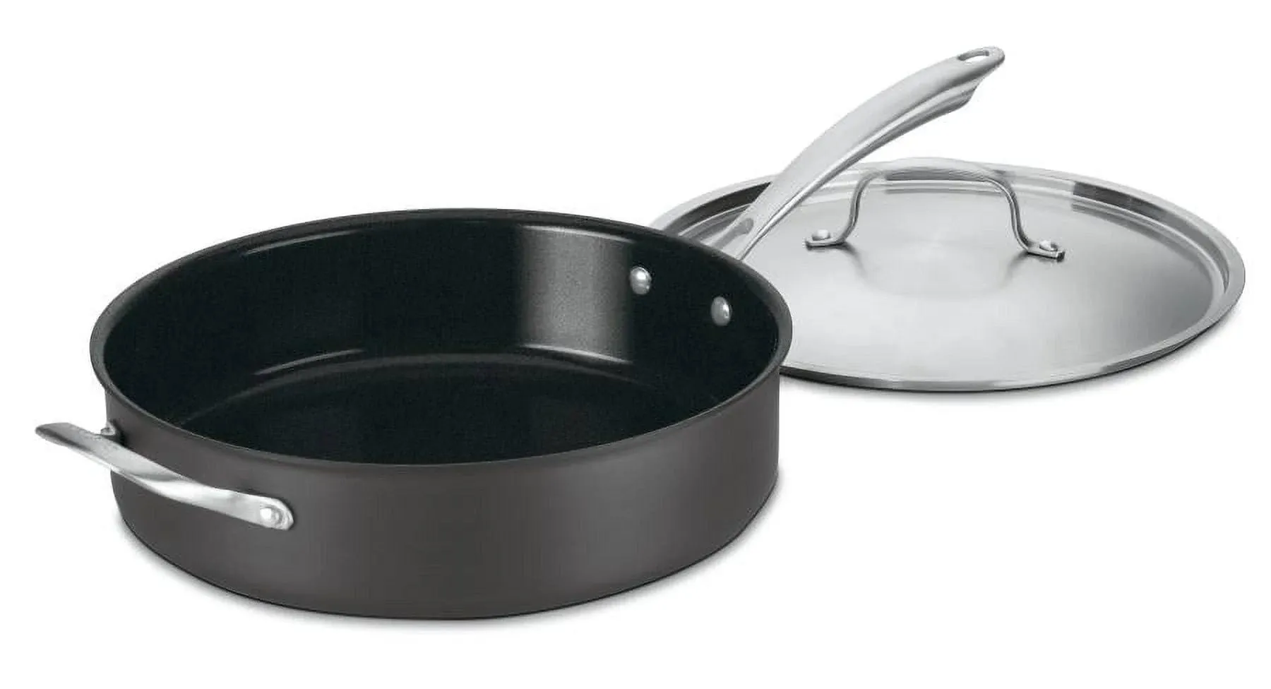 Cuisinart 5.5-qt Saute Pan with Helper Handle and Cover