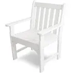 Vineyard Garden Arm Chair - White