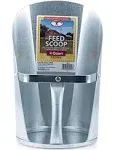 NEW MILLER  LITTLE GIANT 9204 GALVANIZED 4 QT HAND HELD FEED SCOOP 7168024