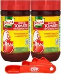 Knorr Tomato Bouillon with Chicken Flavor Granulated 7.9 oz - 2 Pack