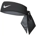 Nike Reversible Cooling Head Tie with Dri-FIT - unisex (Black/Grey)