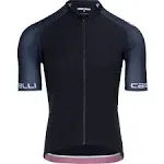 Castelli Entrata VI Limited Edition Jersey - Men's Belgian Blue/Light Black/Silver Gray, L