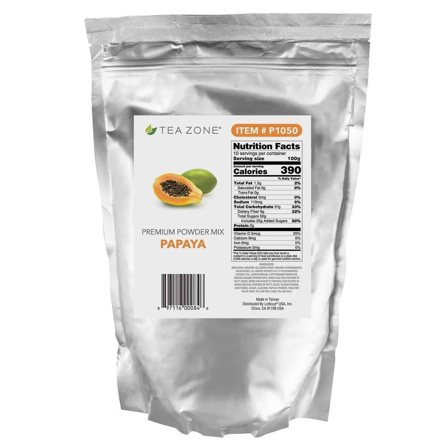 Tea Zone 2.2 lb Papaya Powder