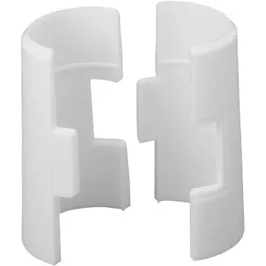 Metro 9985W Split Sleeves White Plastic (4) Pair Per Bag