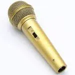 The Cosplay Company Gold Microphone