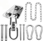 Hammock Hanging Kit with Swing Chain 1000lbs Capacity Hanging Hooks Heavy Dut...