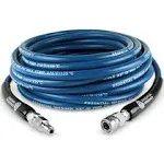 3/8 50 ft Pressure Washer Hose 50 ft - Power Washer Hose 50 ft - Flexible Pre...