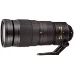 Nikon AF-S Nikkor 200-500mm f/5.6E Ed VR Lens - Black