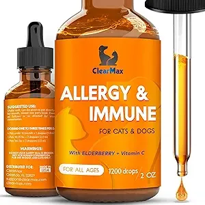 Clearmax Allergy Immunity for Dogs - Dog Itch Relief - Natural Supplement for...