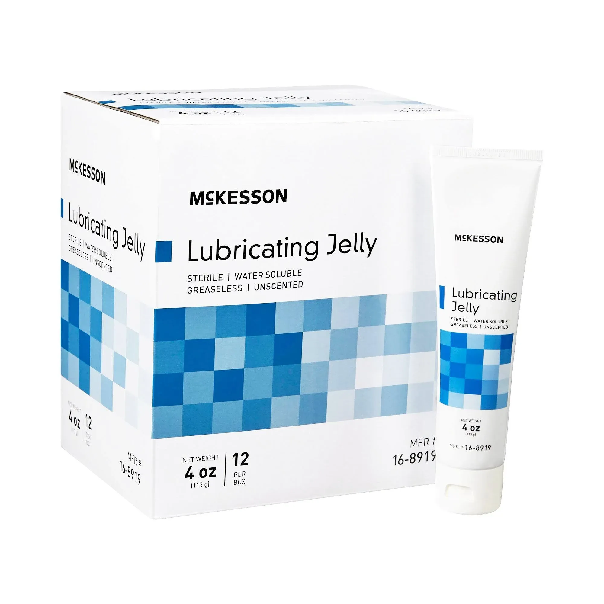 McKesson Lubricating Jelly, 4 oz. Tube, Sterile