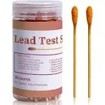 Lead Paint Test Kit with 30 Pcs Lead Testing Swabs - Suitable for All Painted Surfaces, Dishes Toy Jewelry Metal Ceramics Wood - Rapid Test Results in 30 Seconds - Lead Test Kit for Home Use (30 Pcs)