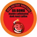 Java Factory Coffee Pods, Da Bomb Extra Bold Double Caffeine, 80 Count