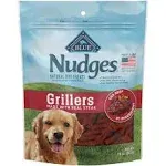 Blue Buffalo Nudges Grillers Natural Dog Treats Made with Real Chicken, Made in the USA, Chicken, 10-oz. Bag