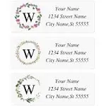 Custom Address Labels - Personalized Address Labels, Return Address Labels with Strong Adhesion, Can Be Used for Cardboard, Paper, Plastic, Glass, Metal (2.6x1 Inch, Set of 100)