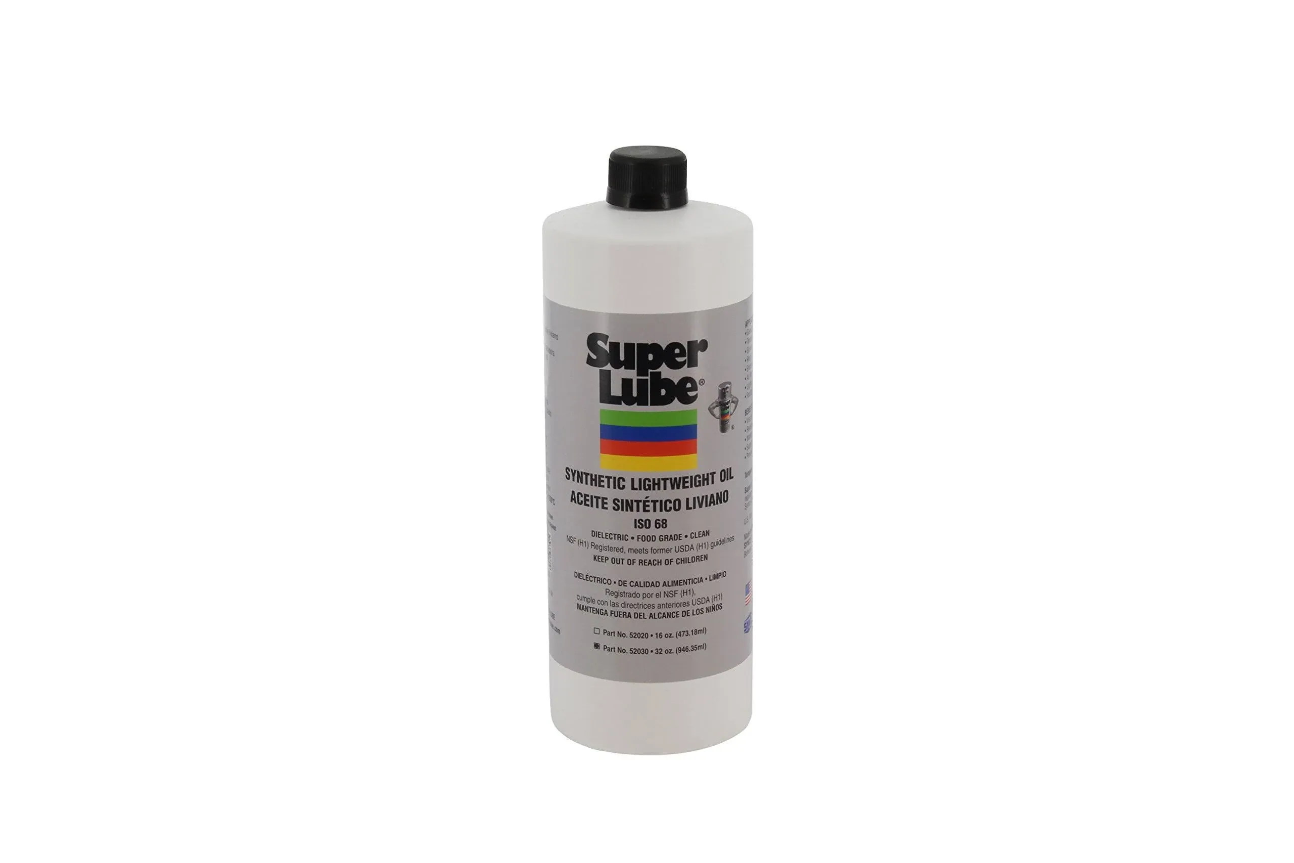 Super Lube Synthetic Oil Bottle 1 qt. ISO 68