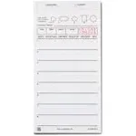 Royal White Server Pad Paper, 1 Part Booked with 8 Lines, Case of 50 Books