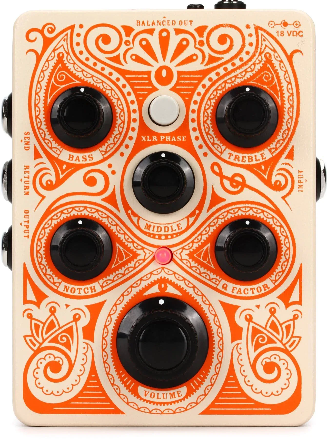 Orange ACOUSTIC PEDAL Preamp/EQ Acoustic Guitar Pedal