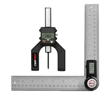 GemRed Digital Depth Guage Height Gauge for Router Table and Kit 