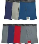 Fruit of the Loom Men&#039;s Coolzone Boxer Briefs, 7 Pack-Assorted Colors, Large