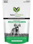 VetriScience Canine Plus Senior Multivitamin (30 Bite-Sized Chews)