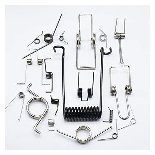 ZXC Storage Bucket V Type Torsion Spring Garbage 180 Degree Can Adjustable 4Coils 0.8mm Torsion Spring (Length : 20pcs, Wire Diameter : 0.8X6.3X43)