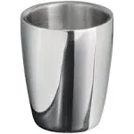 iDesign Forma Tumbler Cup for Bathroom Vanity Countertops - Polished Stainless