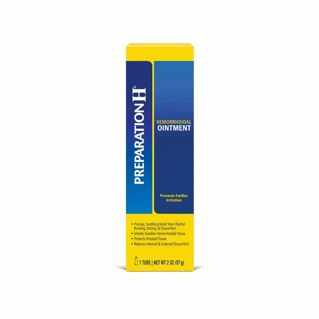 Preparation H Hemorrhoid Itching, Burning and Discomfort Relief Ointment, 2 Oz