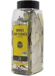 Soeos Bay Leaves, 8 oz (227g), Non-GMO Verified, Dried Bay Leaf, Freshly Packed to Keep Fresh, Bay Laurel Herbs for Cooking,Bay Laurel Leaf, Dried Bay Leaves, Fresh Bay Leaves, Green