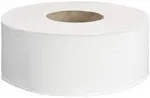 AmazonCommercial Jumbo Roll Toilet Paper, 1000 Feet per Roll, 12 Rolls