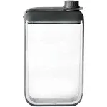 Houdini Flask 7.25 oz Black/Clear Plastic/Silicone