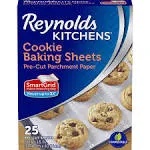 Reynolds Kitchens Cookie Baking Sheets Parchment Paper 25 Sheets