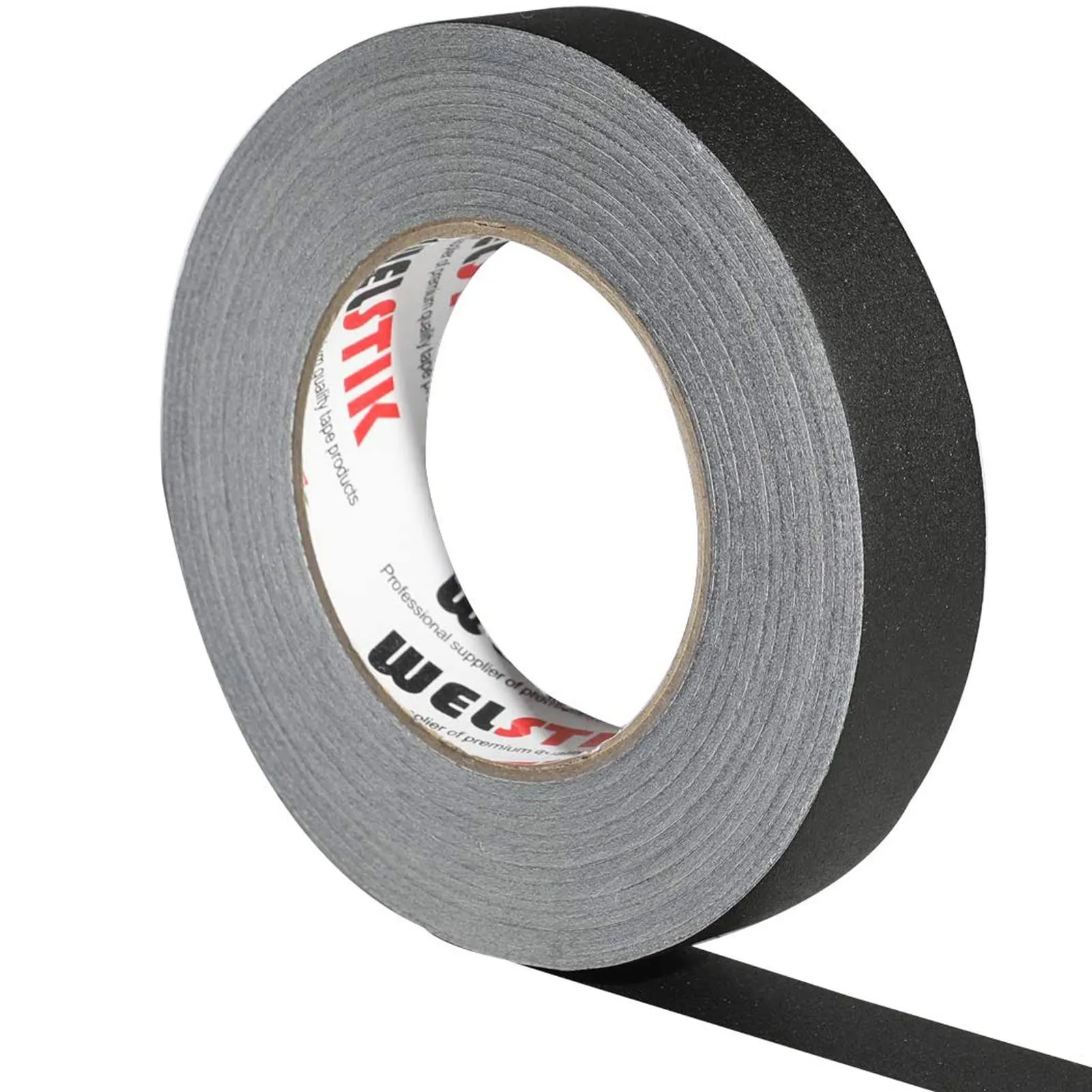 WELSTIK Black Gaffer Tape 1 Inch 1&#034; X 60 Yards-Heavy Duty 1&#034;X 60 Yards, 