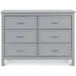 DaVinci 6-Drawer Charlie Grey Double Dresser