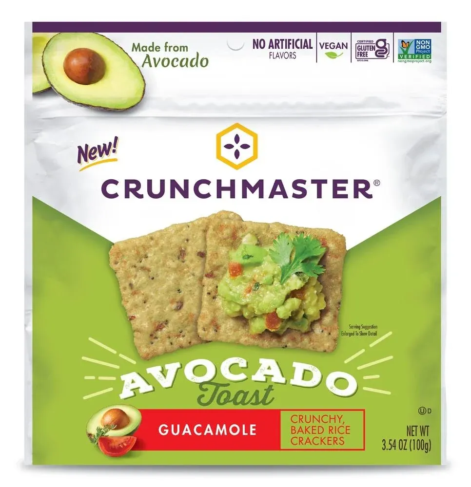 Crunchmaster Avocado Toast - Guacamole 3.54 oz