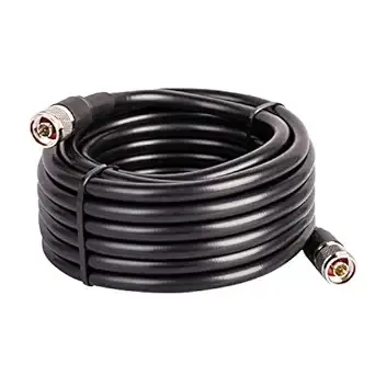 XRDS -rf 50ft KMR400 Coax Extension Cable N Male to N Male Connector (50 Ohm) Low ...