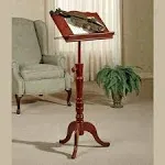 Touch of Class Aubrie Music Stand Adjustable Classic Cherry One Size - Traditional Wooden Artisanship - Musical Professional Wood Stands for Sheet