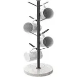 Marble Mug Holder Tree 8 Hooks Coffee Cups Stand New Upgraded Stable Mug Stand F