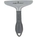 FURminator Dog/Cat Grooming Rake, Grooming Tool, Removes Loose Hair and Tangles, Gray