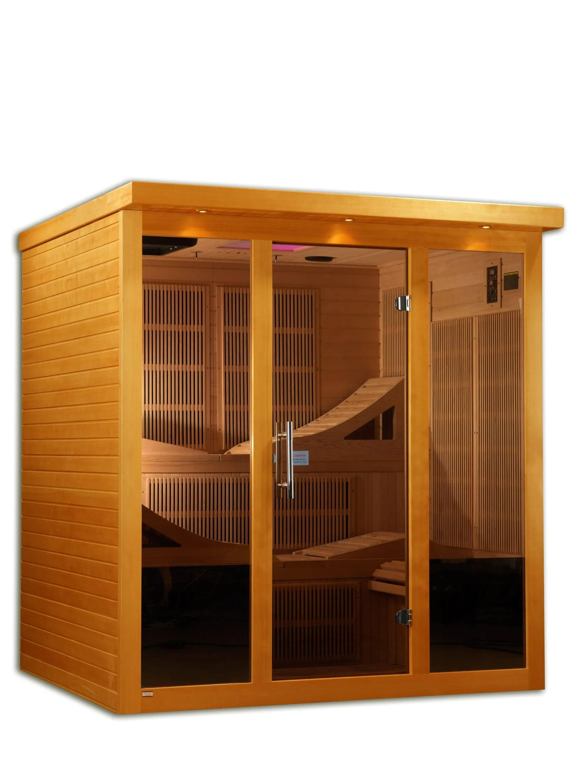 Golden Designs Monaco 6 Person Near Zero EMF Far Infrared Sauna