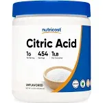 Nutricost Citric Acid Powder 1lb