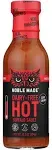 Noble Made Buffalo Sauce, Keto, Gluten Free, Vegan Dipping & Wing Sauce, Low Carb, Dairy Free, Low Calorie, Paleo, Low Sugar, and Whole30 Approved, Hot Buffalo, 12.5 oz (1 Count)