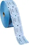 2" x 2" Pink Double 2000 Ticket Roll