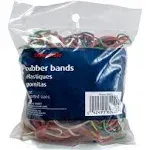 Officemate Assorted Size and Color Rubber Bands, 4 oz (82025), 0.05 x 5.75 x 1.75 inches, Assorted