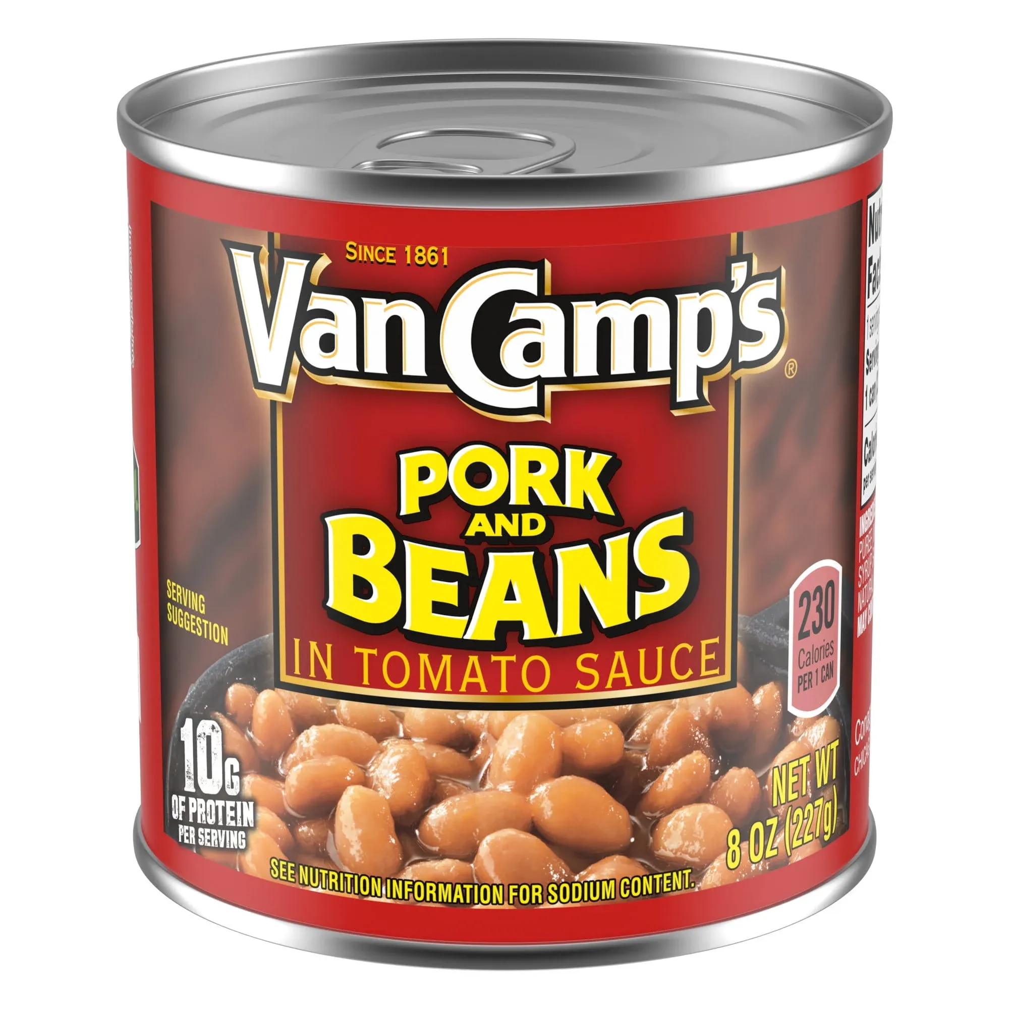 Van Camp's Pork and Beans, In Tomato Sauce - 8 oz