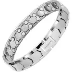 Apocalyptic-K Men's Magnetic Bracelets, Pure Titanium (Light),Double Powerful ...