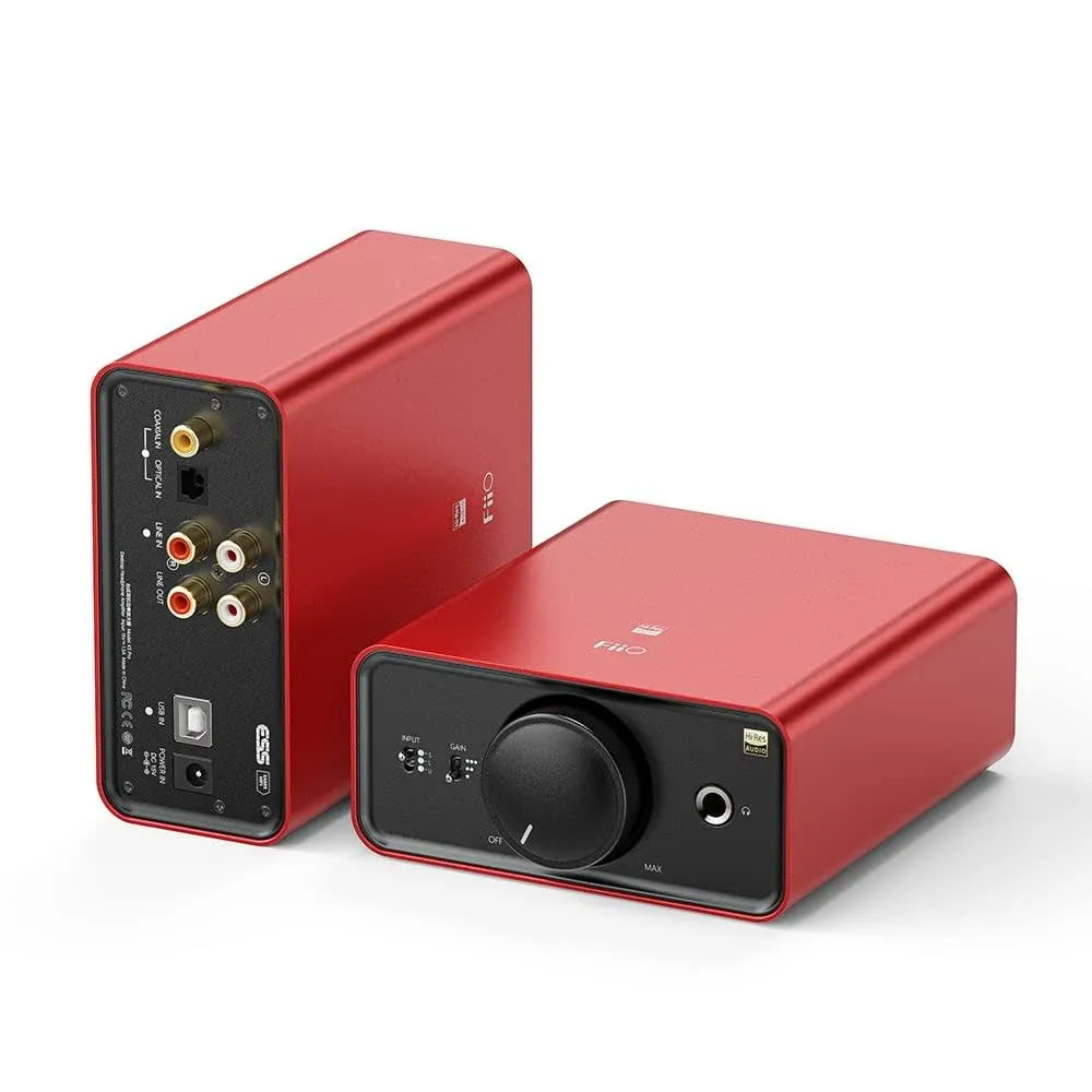 FiiO K5 Pro ESS Headphone Amp Portable Deskstop DAC and Amplifier K5PRO RED