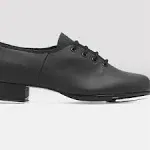 Bloch Dance Men&s Jazz Tap Leather Tap Shoe, Black